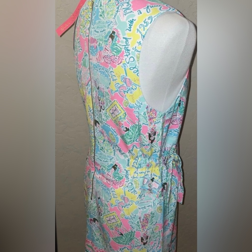 ๐HP๐New! Lilly Pulitzer Marli Stretch Shift Dress In Pop Up Womenโs Size 8๐๐ - Picture 6 of 12